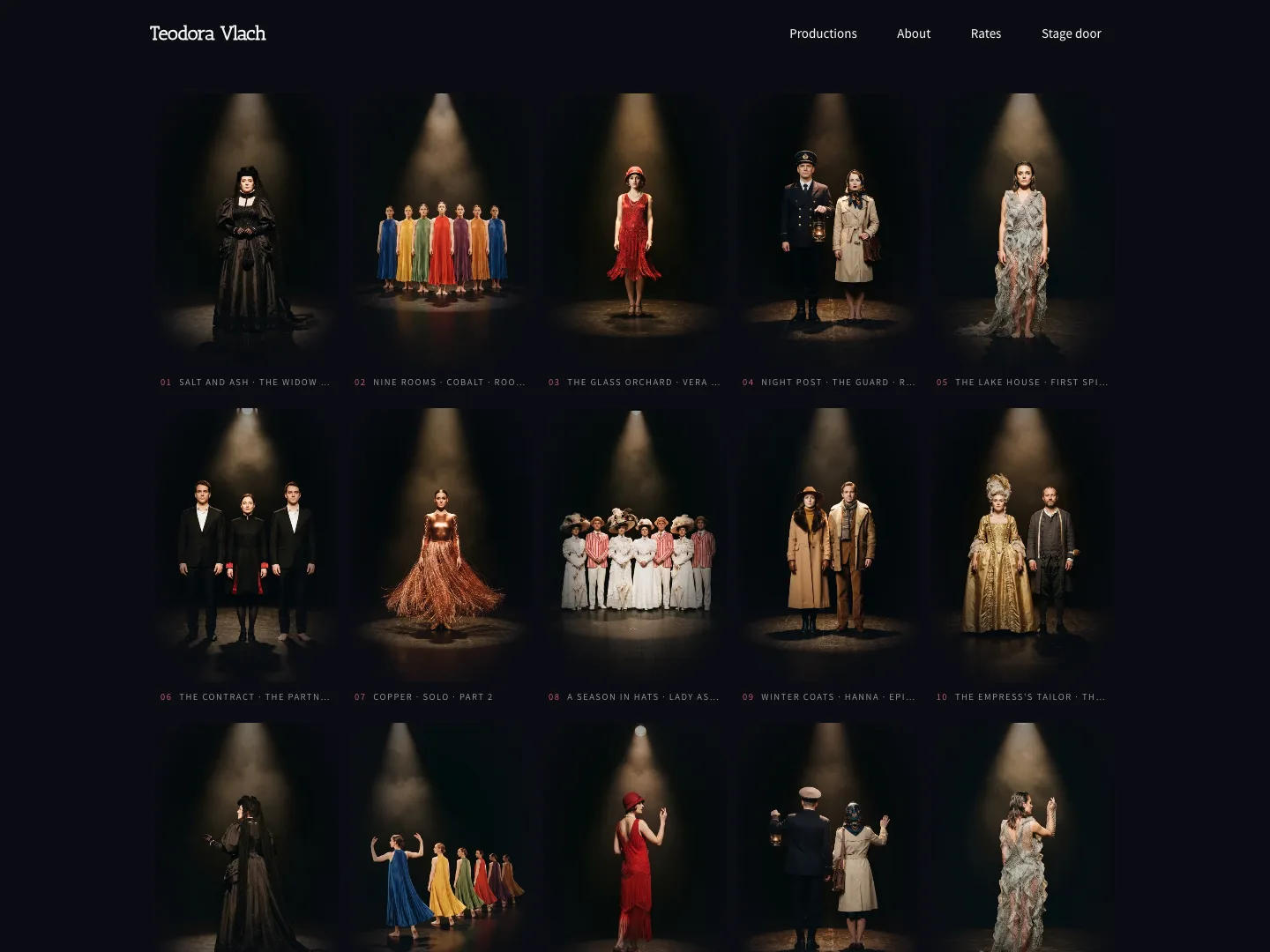 Glamour - a fashion template